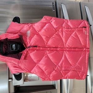 Women's Coral North face vest